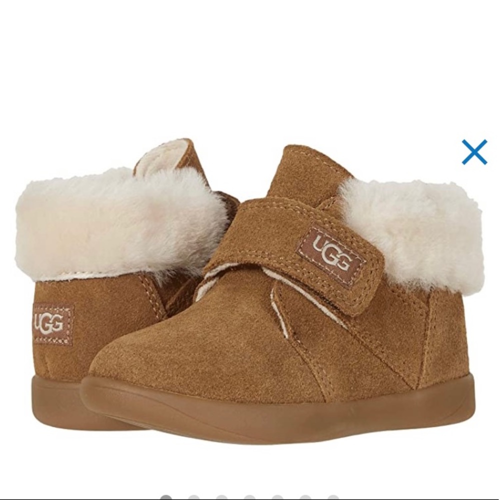Toddler Ugg Velcro Nolen Booties